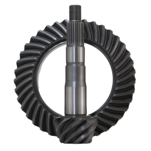 Import placeholder for 2181 is a metal spiral bevel ring and pinion gear set for automotive differentials, featuring the pinion gear inside the ring gear. Both components are displayed on a white background.