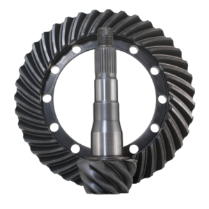 Import placeholder for 2170 is a metallic ring and pinion gear set with spiral teeth on the ring gear and a centrally positioned pinion, typically used in automotive differentials.
