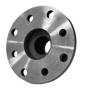 Import placeholder for 2227 is a metal flange with a central splined hole and six evenly spaced circular bolt holes round the edge, shown on a white background.
