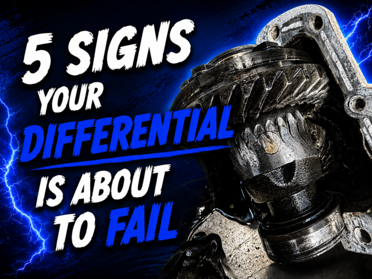 Signs of a failing differential